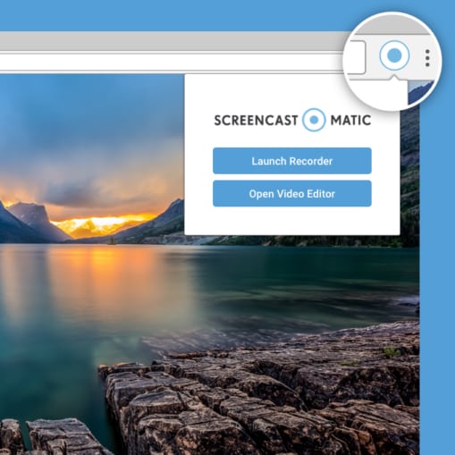Screenshot of the ScreenPal Chrome Extension