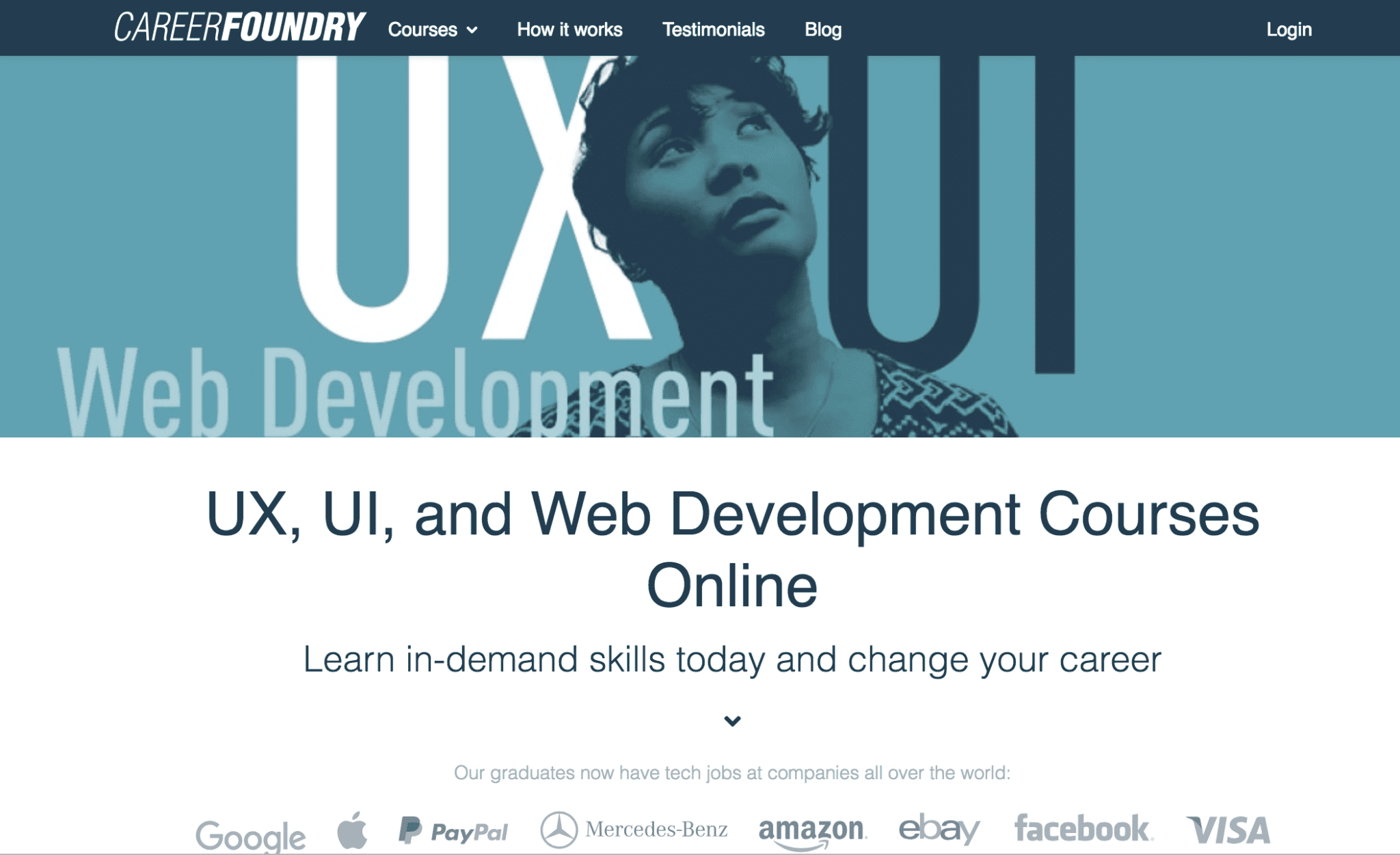 Career Foundry Website