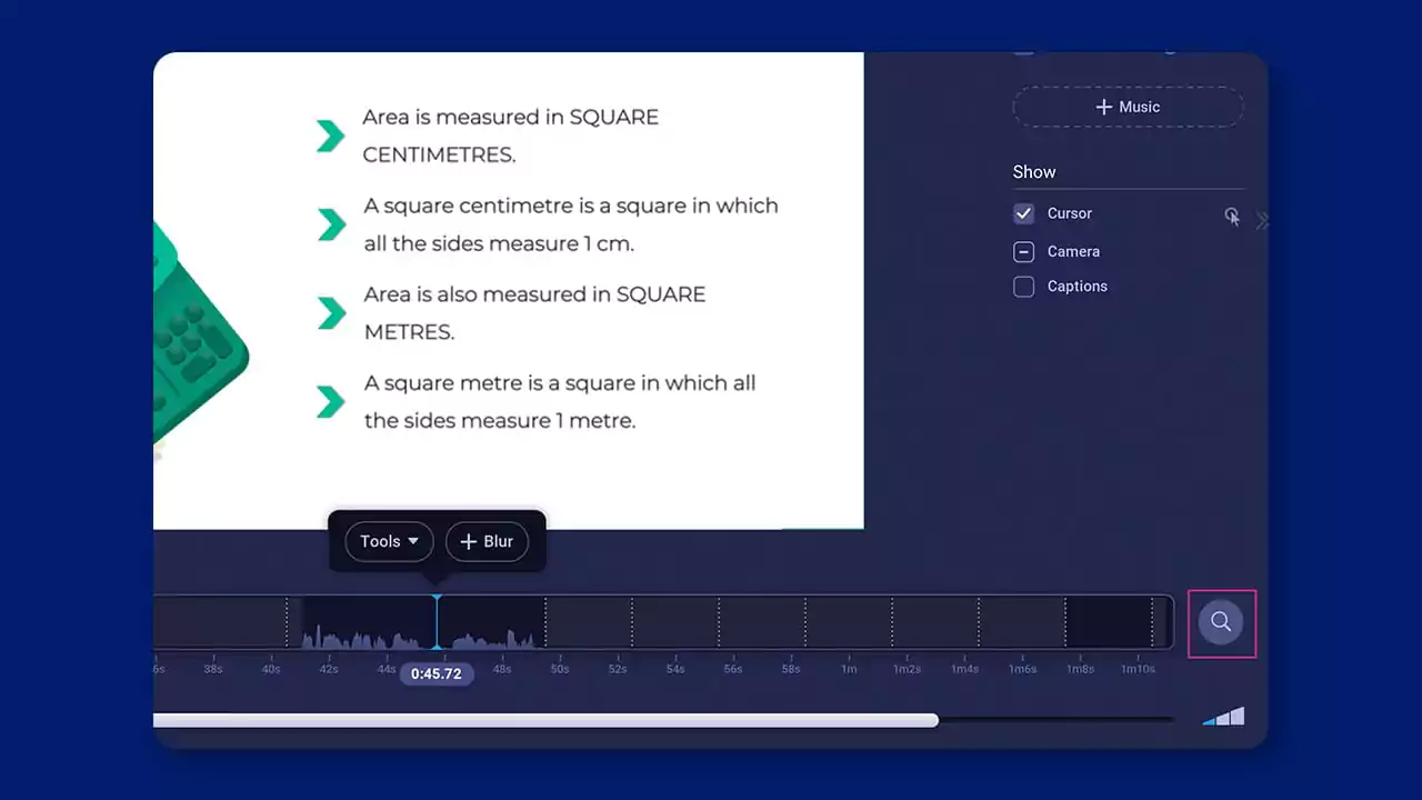 Zoom In On Editing Timeline