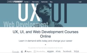 CareerFoundry website