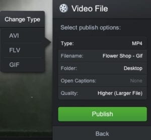 save video as GIF