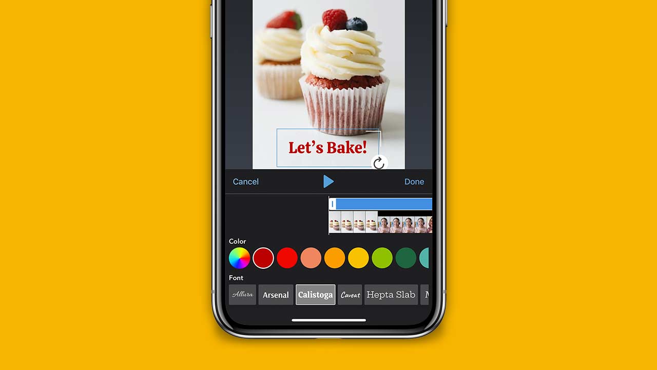 Mobile Text Overlays