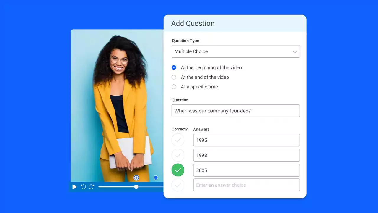 Creating a Quiz